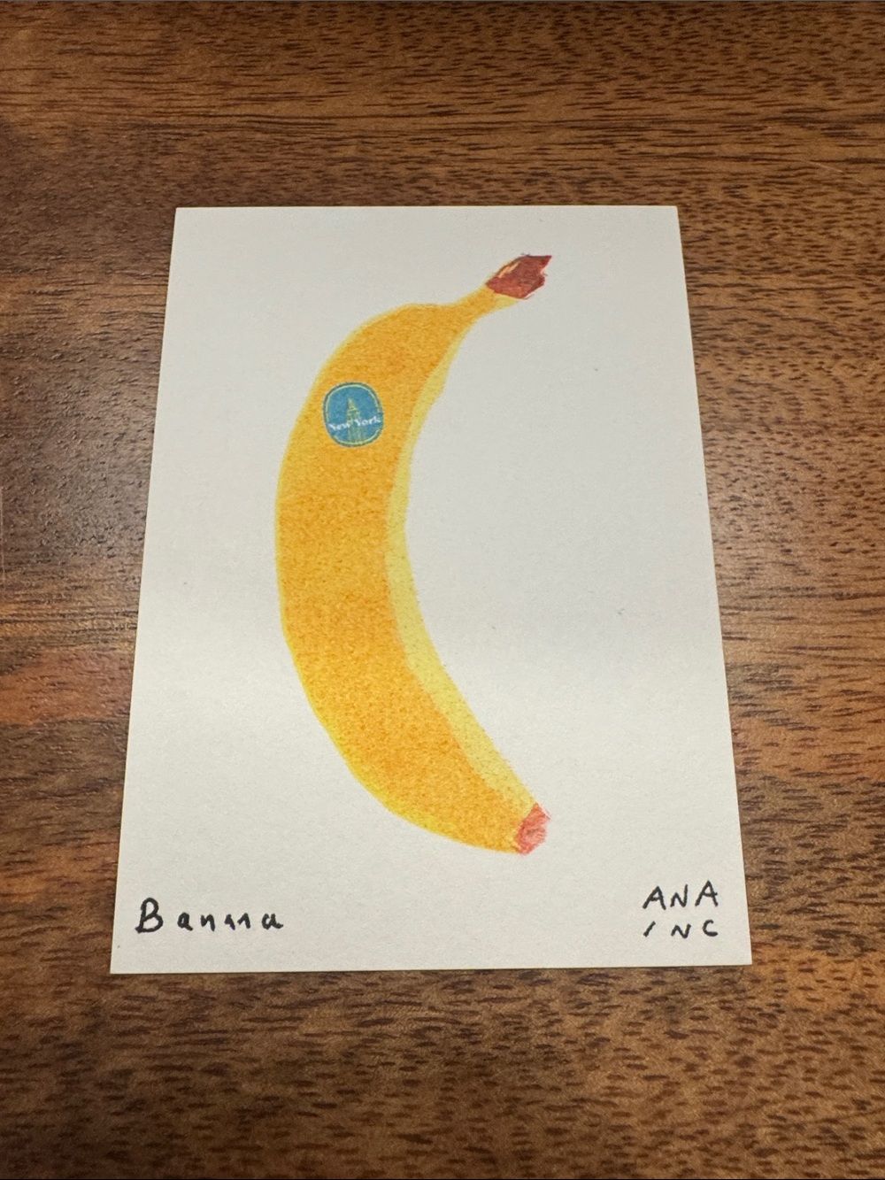 Inciardi - Banana - Mini Print